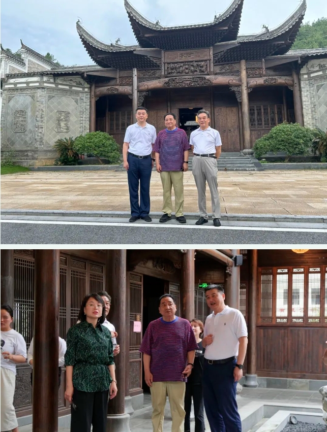 中國曲藝家協(xié)會(huì)原主席、著名相聲表演藝術(shù)家姜昆一行蒞臨美院基地